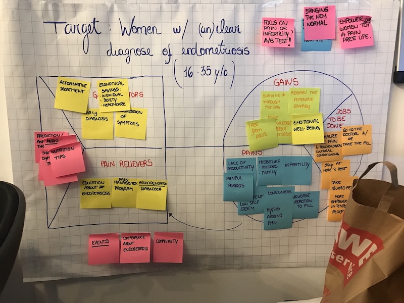 Value proposition map for Inu Health